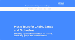 Desktop Screenshot of gowertours.com